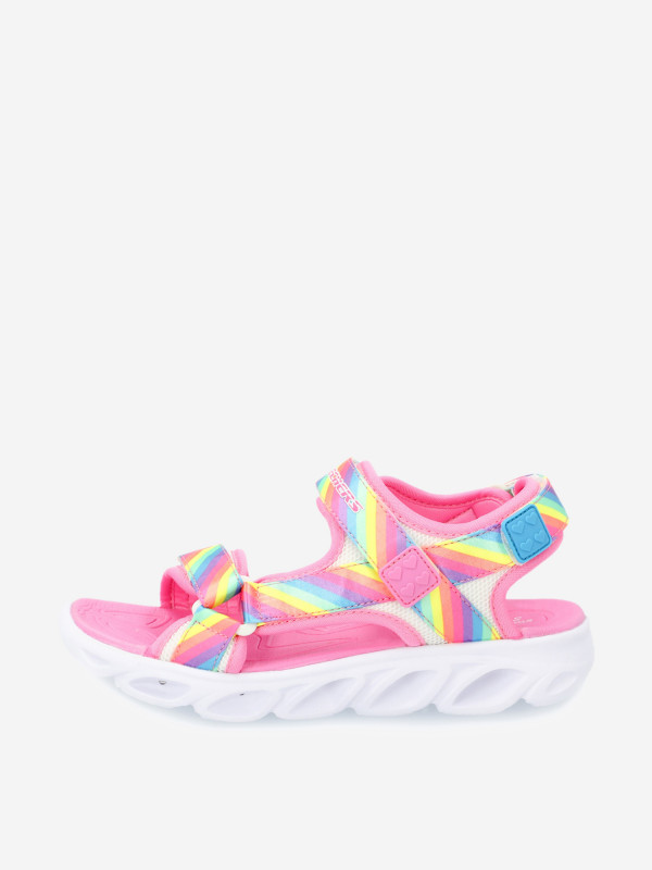 Сандалии для девочек Skechers Hypno-Splash Rainbow Lights Сандалии для девочек Skechers Hypno-Splash Rainbow Lights